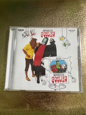 #2161**Groovie Goolies Music CD - White/Red/Yellow Cover